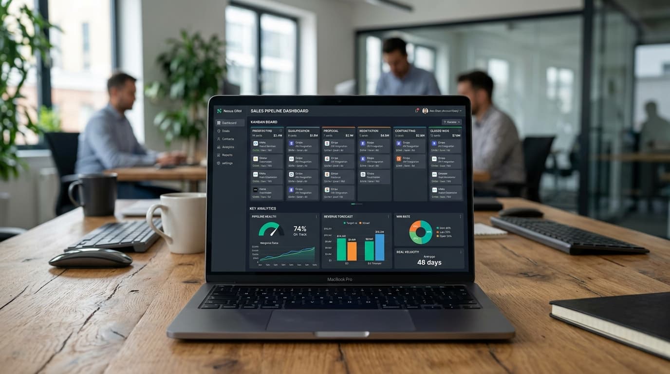 Corporate CRM & Sales Pipeline Portal